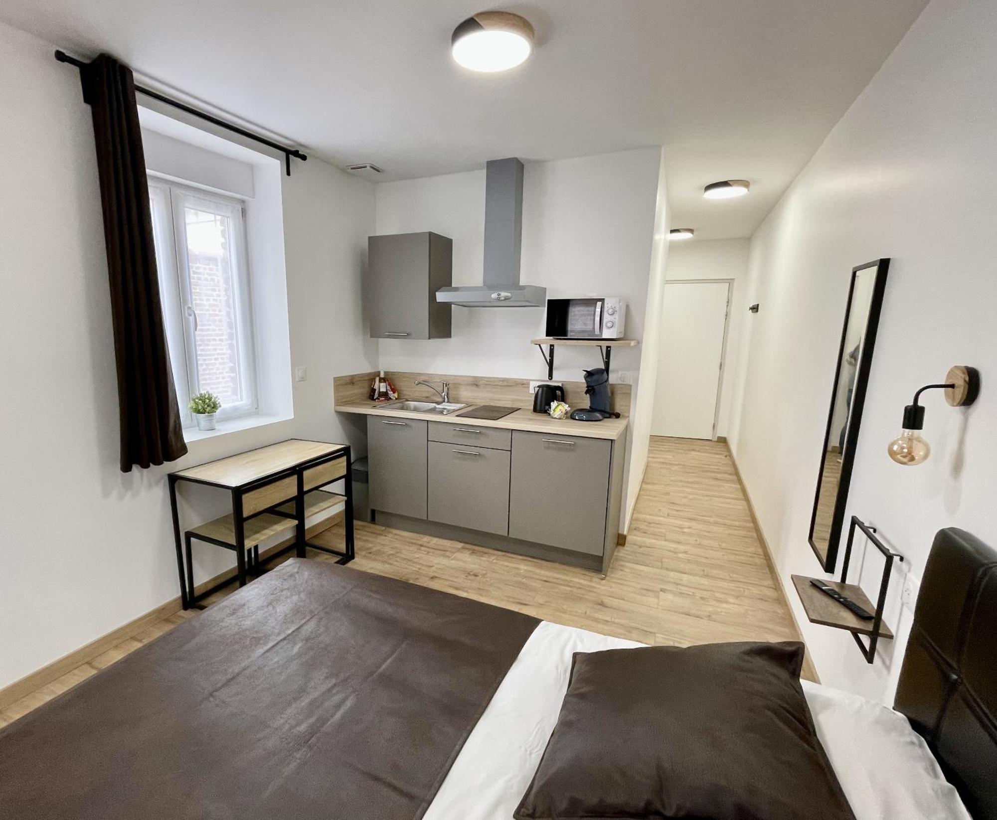 Appart Hotel Gambetta Lens Zimmer foto